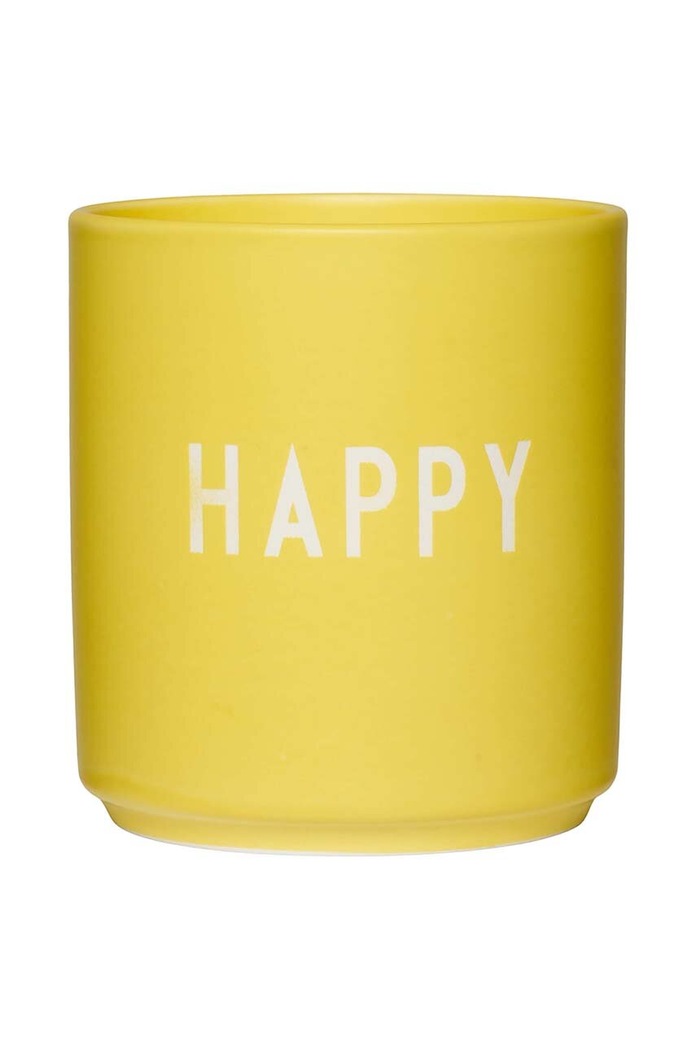 Design Letters cană Favourite 250 ml galben 10101002YELLOHAPPY