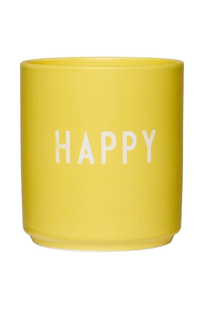 Design Letters cană Favourite 250 ml galben 10101002YELLOHAPPY