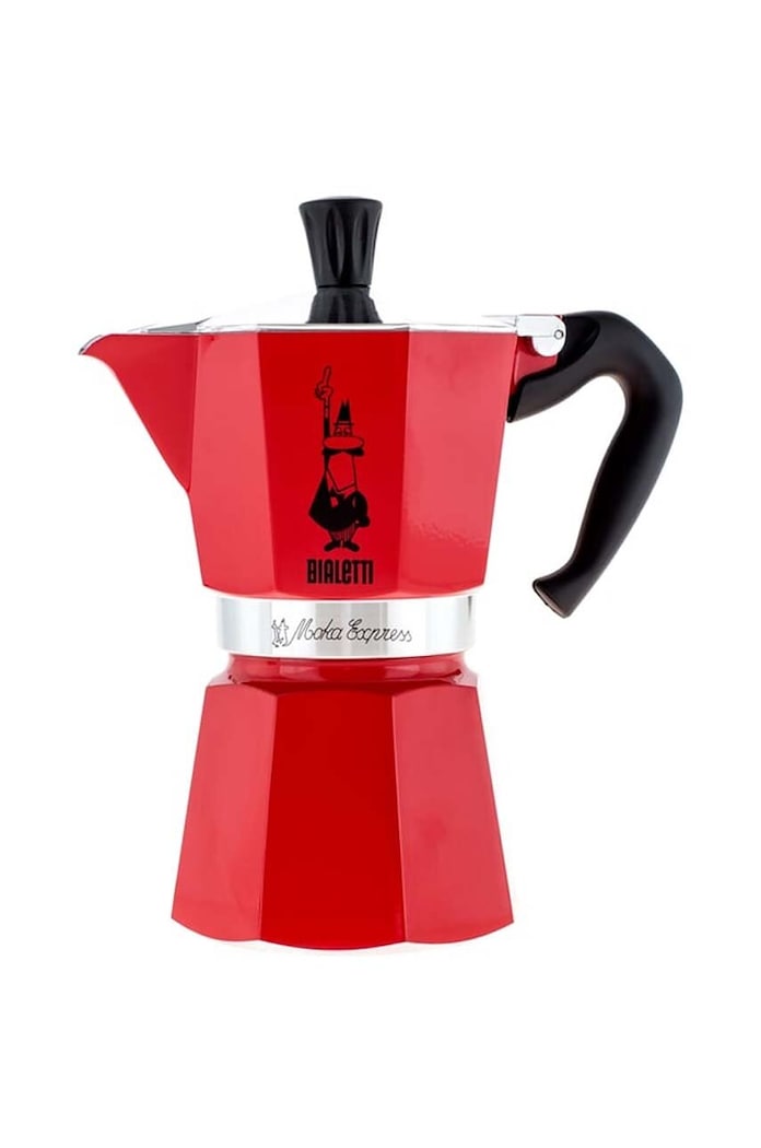 Bialetti kawiarka Moka Express 6 tz czerwony 502020013