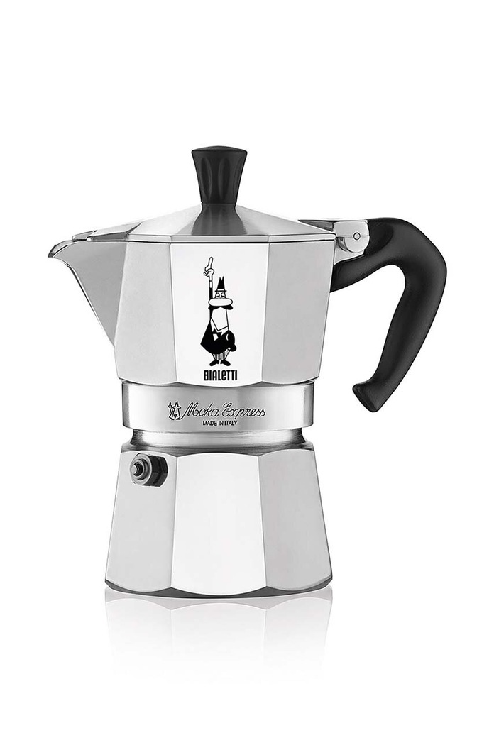 Bialetti kawiarka Moka Express 3tz szary 502020015