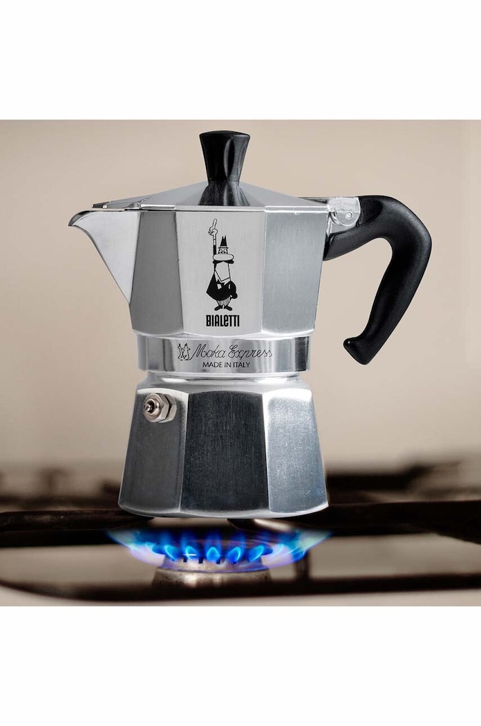 Bialetti kawiarka Moka Express 3tz 502020015 szary AA00