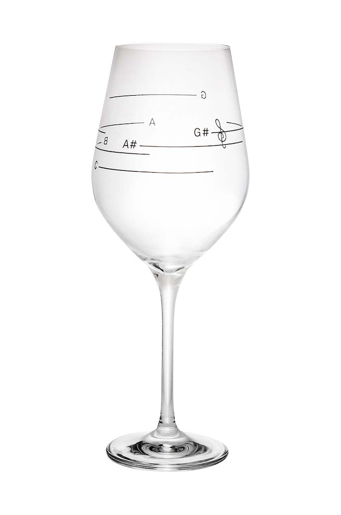 Donkey kieliszek Glass of Music 540 ml transparentny 210811