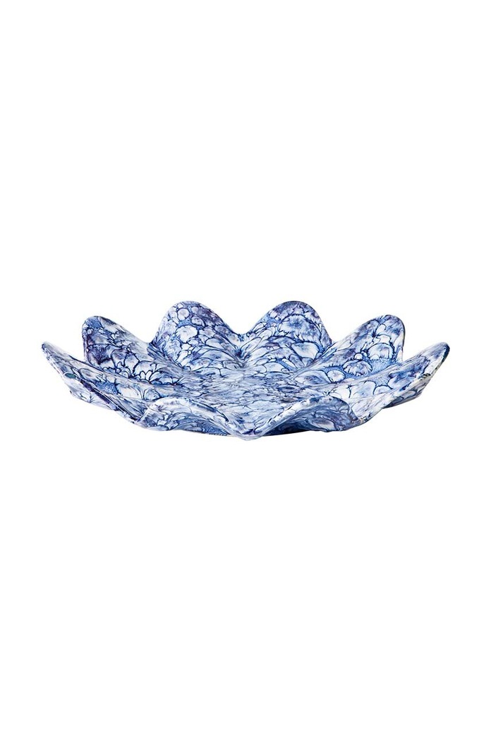 Broste Copenhagen talerz dekoracyjny Lilja multicolor 14563027