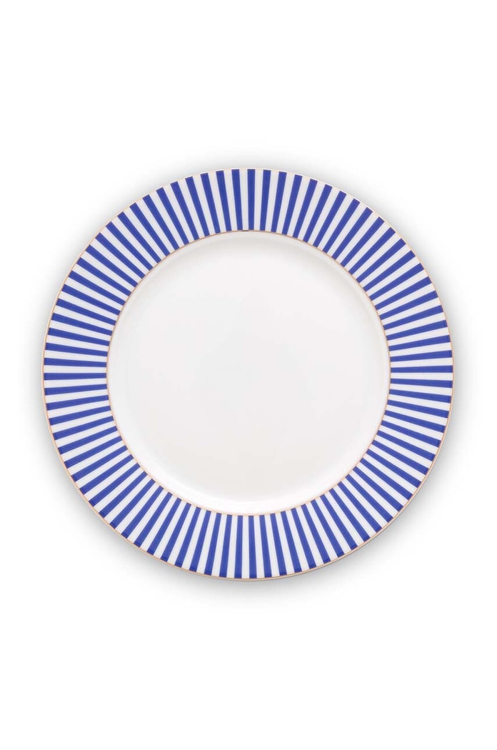 Pip Studio desszert tányér Royal Stripes 21 cm többszínű 51.001.245
