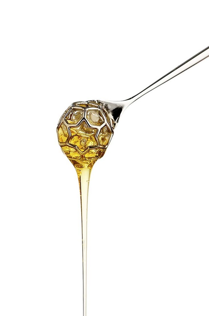 Κουτάλι για μέλι Alessi Acacia MMI28 γκρί AA00