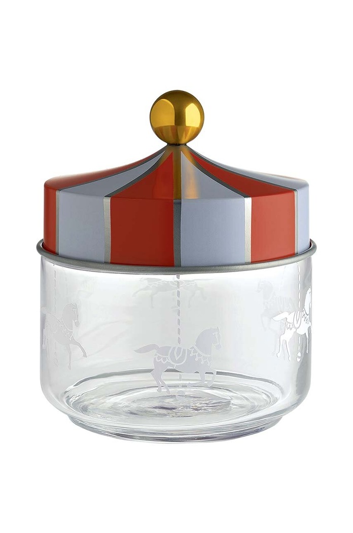 Alessi tartály fedővel Circus többszínű MW30.50