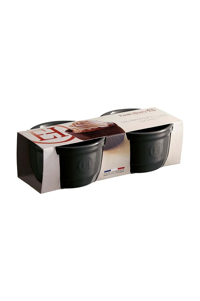 Emile Henry Vas de copt 2-pack EH794010 negru AA00