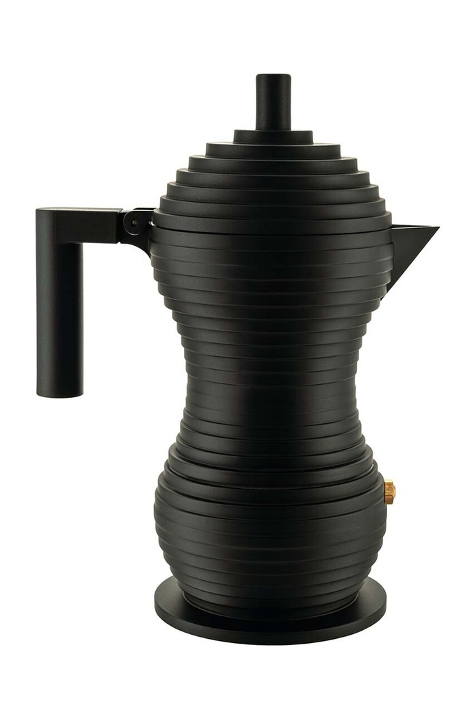 Alessi kawiarka Pulcina 3tz czarny MDL02.3.BB