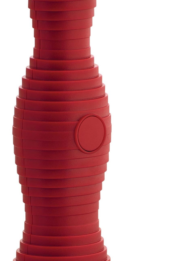 Пенообразувател за мляко Alessi Pulcina MDL11.R червен AA00