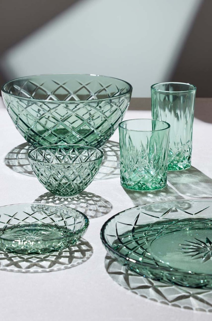 Pahar de whisky 320 ml 4-pack Lyngby Glas verde 27730