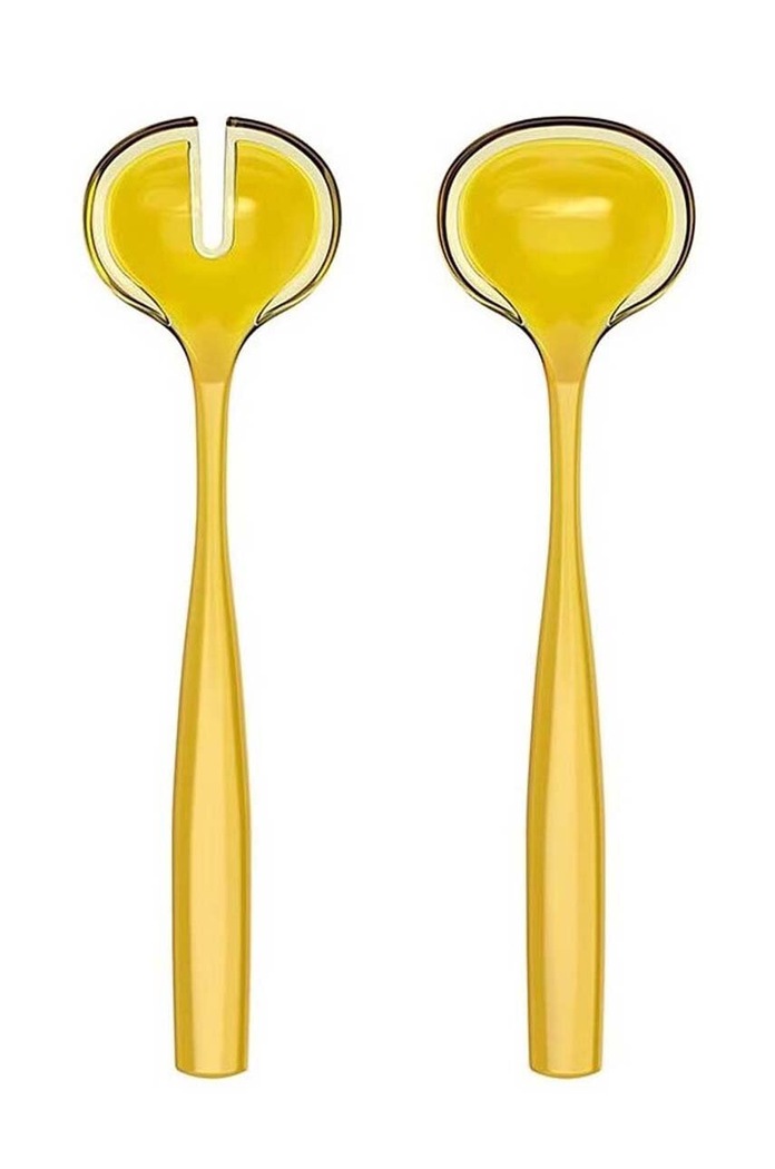 Guzzini saláta kanál Dolcevita 2 db sárga 297301151