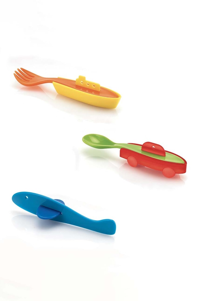 Σετ μαχαιροπήρουνων για παιδιά Guzzini Traffic Bambi 3-pack 7750052 πολύχρωμο AA00
