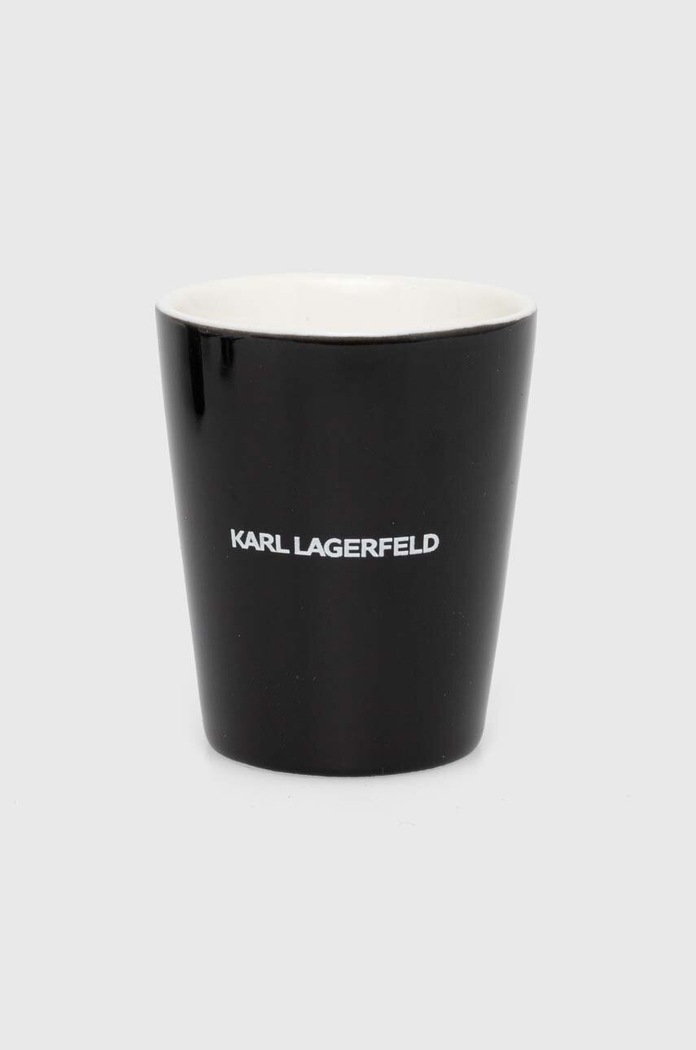 Kávový set pro 4 osoby Karl Lagerfeld 230W3967 černá AA00