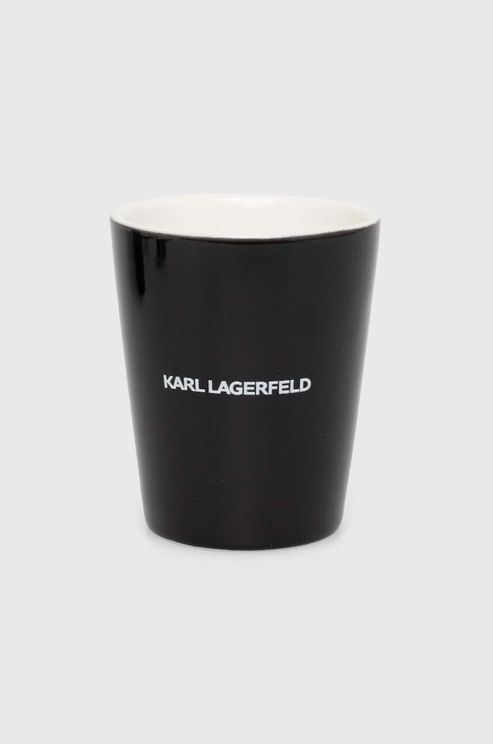 Kávový set pro 4 osoby Karl Lagerfeld 230W3967 černá AA00