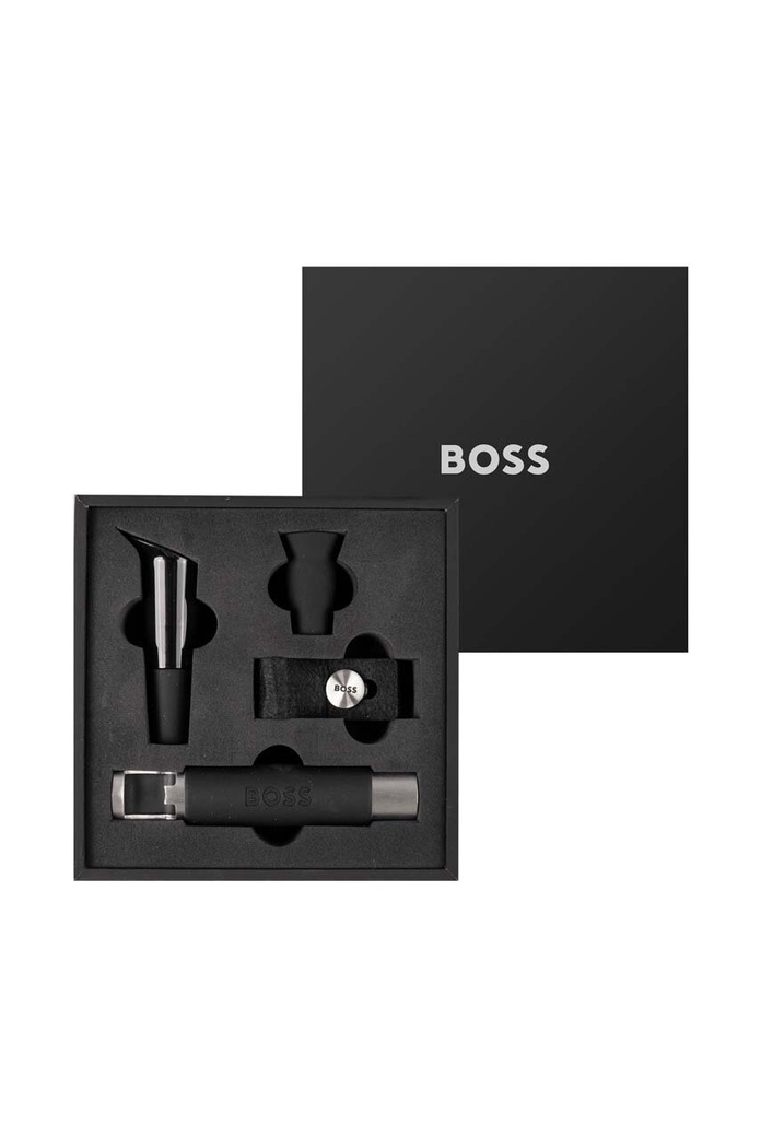 Konyha és bár Hugo Boss borkészlet Iconic 4 db HAV321A fekete