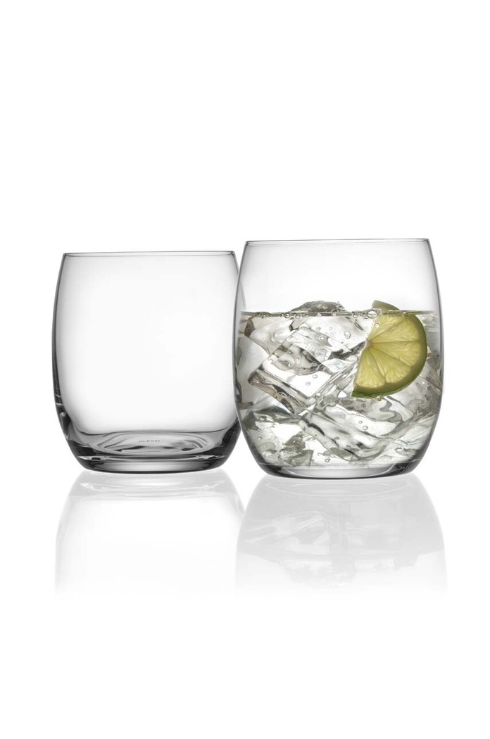 Sada sklenic na nápoje Alessi Mamin 500 ml 4-pack průhledná SG119/3S4