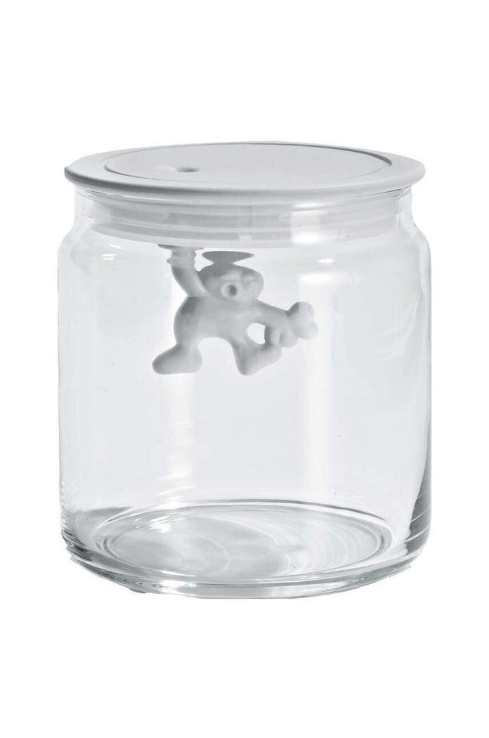 Alessi tartály fedővel Gianni Achromatics fehér AMDR04.W
