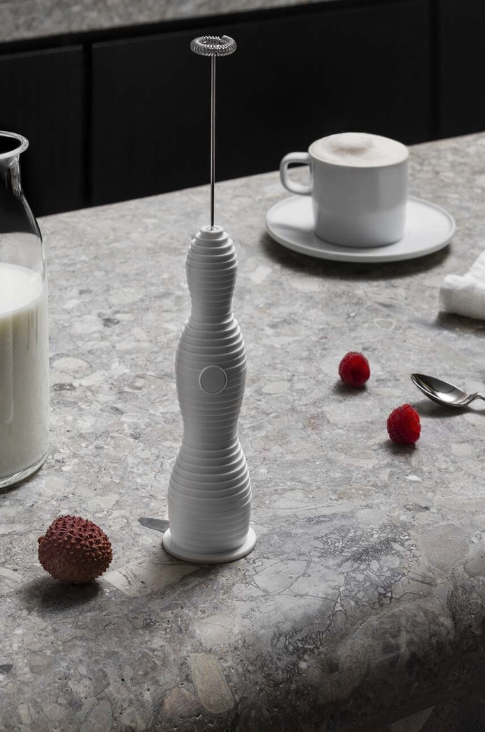 Кухня и бар Пенообразувател за мляко Alessi Pulcina MDL11.W бял