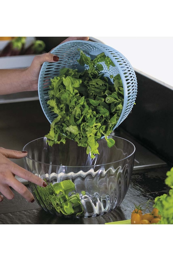 Posuda za sušenje salate Guzzini Kitchen Active plava 170900134