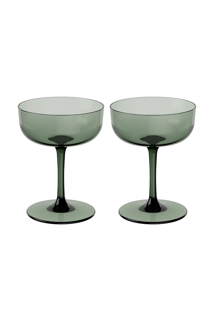 Villeroy & Boch zestaw kieliszków do szampana Like Sage 100 ml 2-pack zielony 1951778210