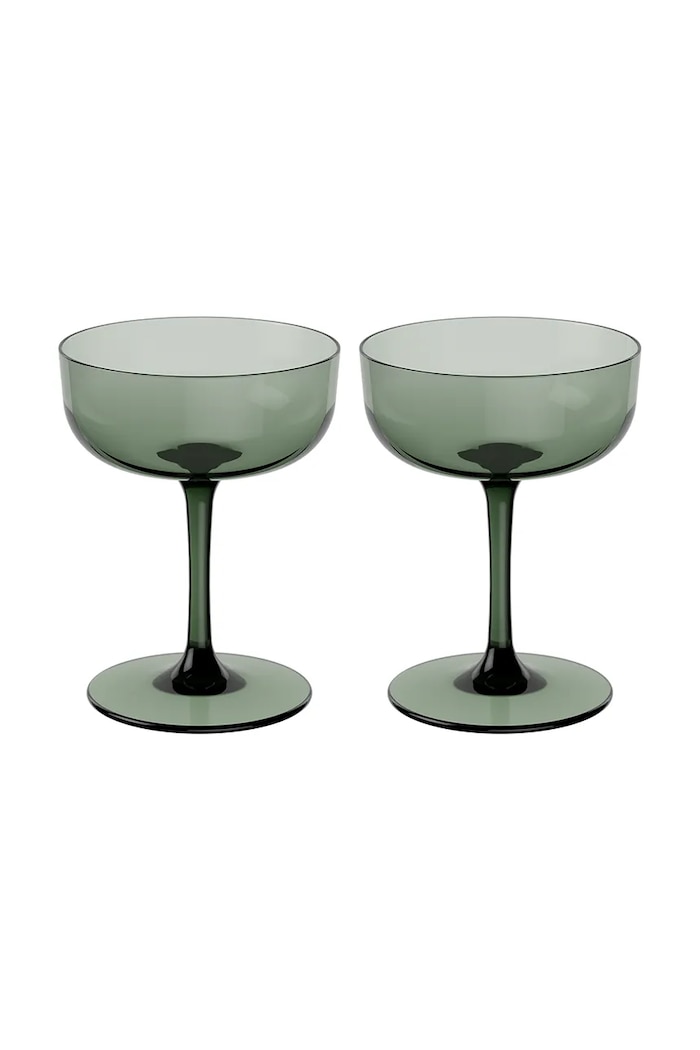 Villeroy & Boch zestaw kieliszków do szampana Like Sage 100 ml 2-pack zielony 1951778210