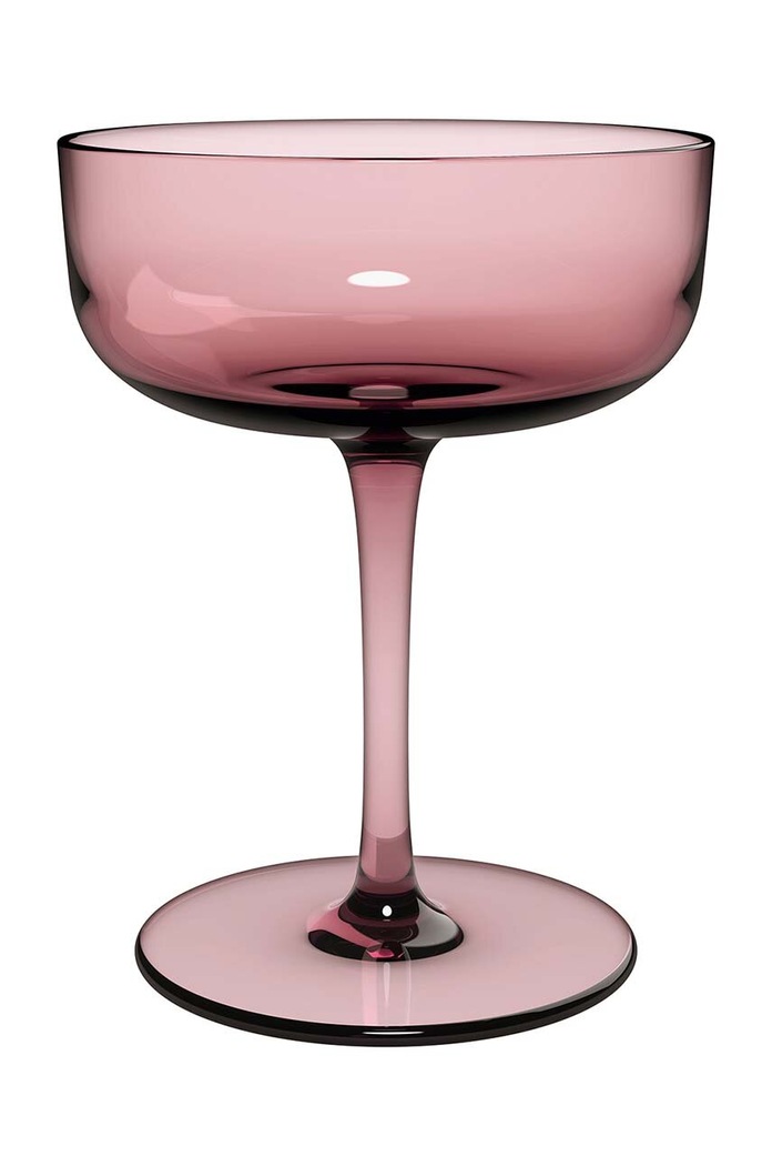 Комплект чаши за шампанско Villeroy & Boch Like Grape 100 ml (2 броя) розов 1951788210