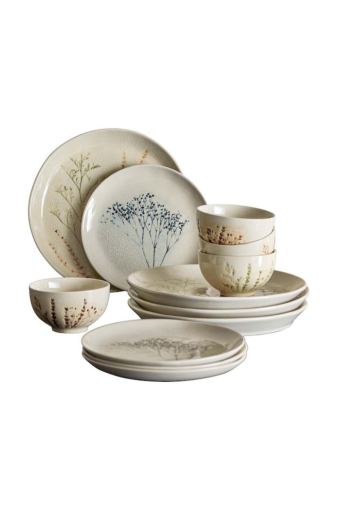 Bloomingville négy személyes étkészlet 12 db többszínű 82060574