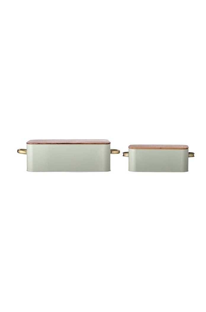 Bloomingville chlebak 2-pack 97308182 turkusowy AA00