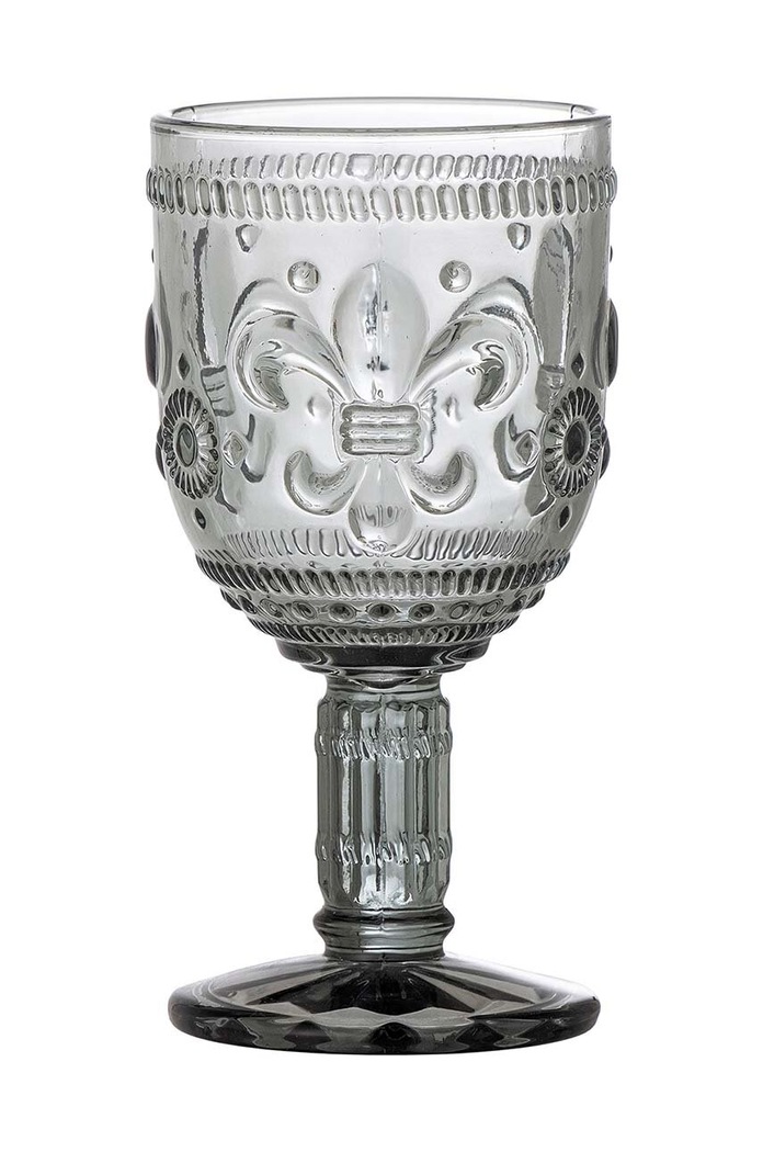 Pohár na víno Bloomingville 280 ml sivá 82060520