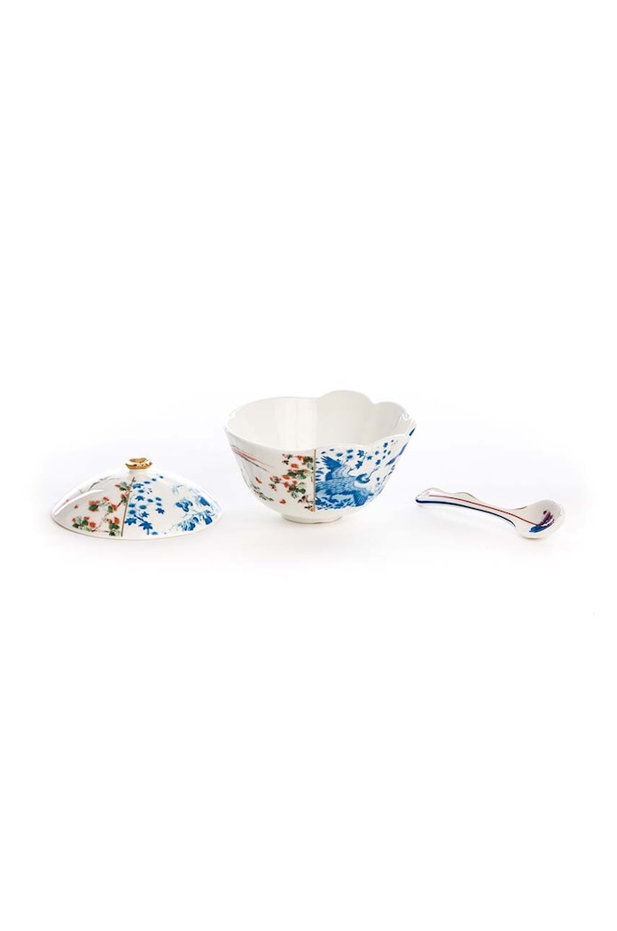 Bucătărie și bar Seletti vas de zahăr cu o lingură Maurilia 09748 multicolor