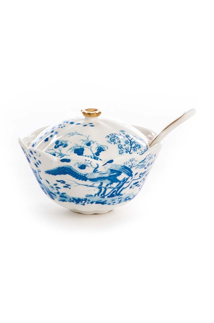 Seletti vas de zahăr cu o lingură Maurilia 09748 multicolor