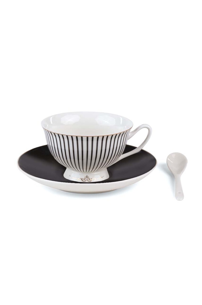 Seletti Ceașcă și farfurioară Tarin multicolor 09970