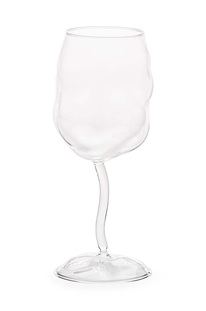Seletti set de pahar de vin Glass from Sonny transparent 10665