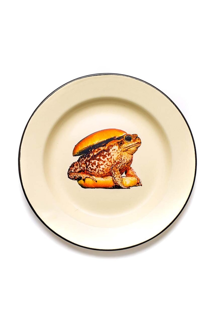 Krožnik Seletti Toad 26 cm pisana 16842