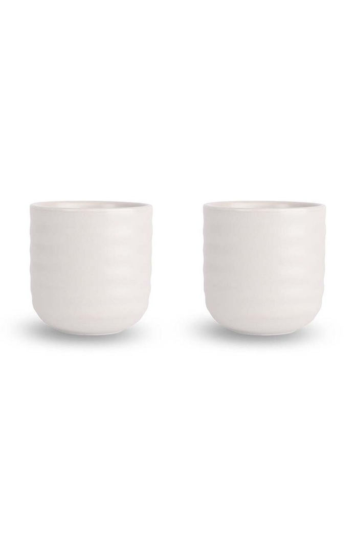 Sagaform set căni Ellen 180 ml 2-pack alb 5018344