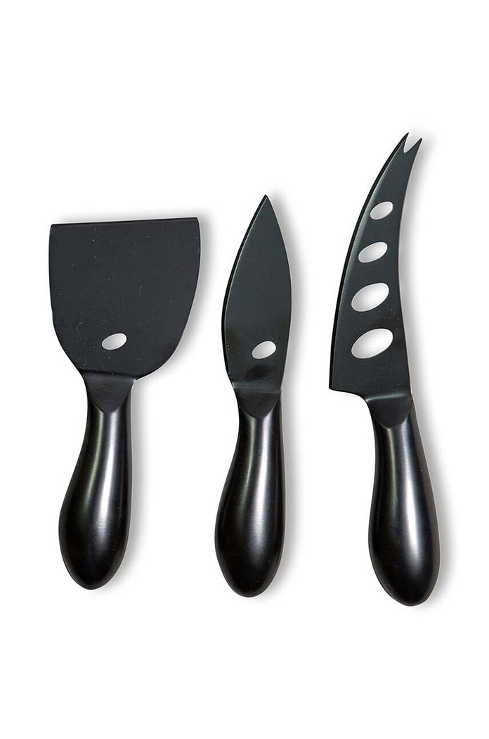 Byon Set de tacâmuri de brânză 3-pack negru 5272200401