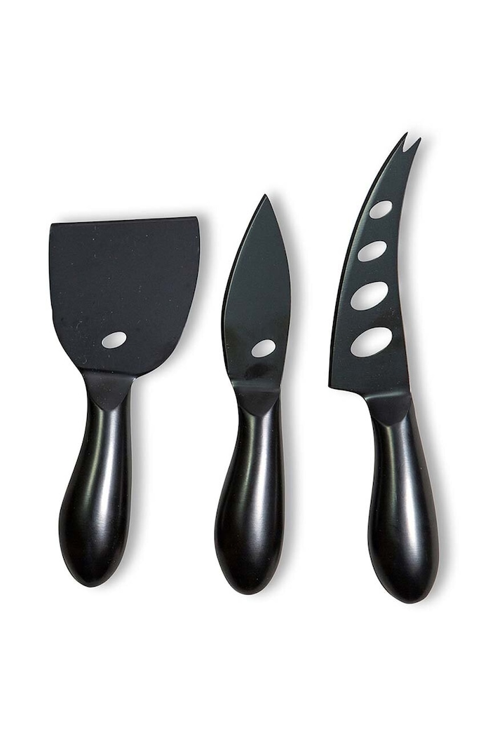 Byon Set de tacâmuri de brânză 3-pack negru 5272200401