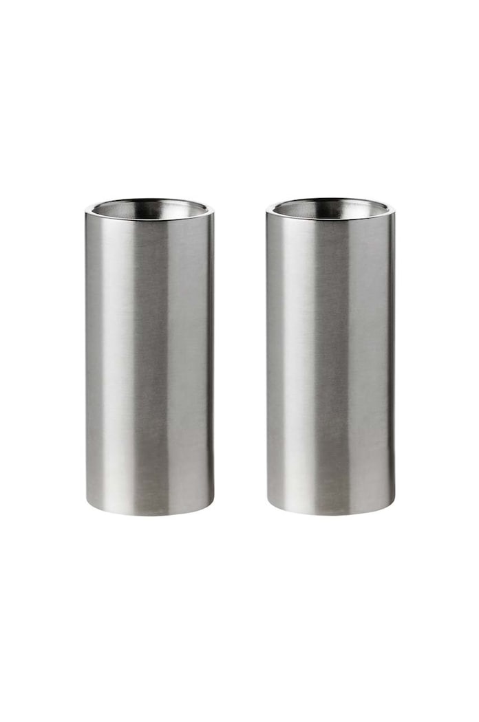 Posudica za sol i papar Stelton Arne Jacobsen siva 010.1
