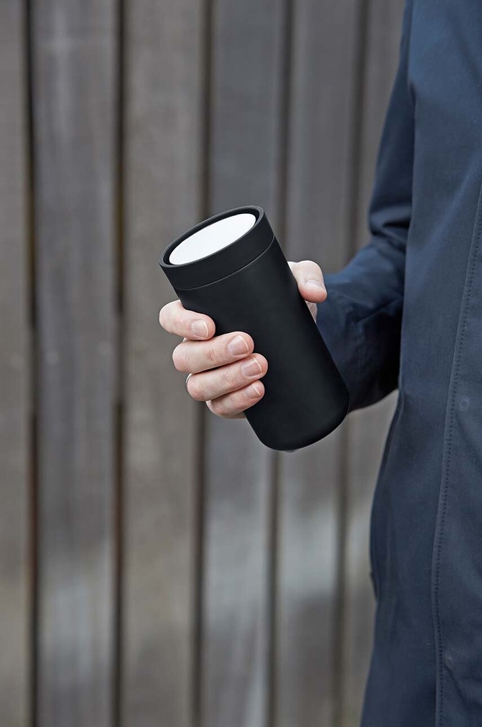 Stelton Cana termica To Go Click 400 ml 685.16 negru AA00