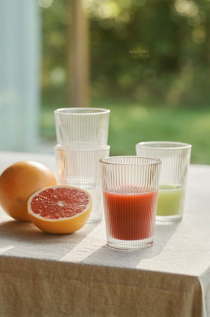 Kuchnia i bar Stelton zestaw szklanek Pilastro 240 ml 6-pack x.502 transparentny