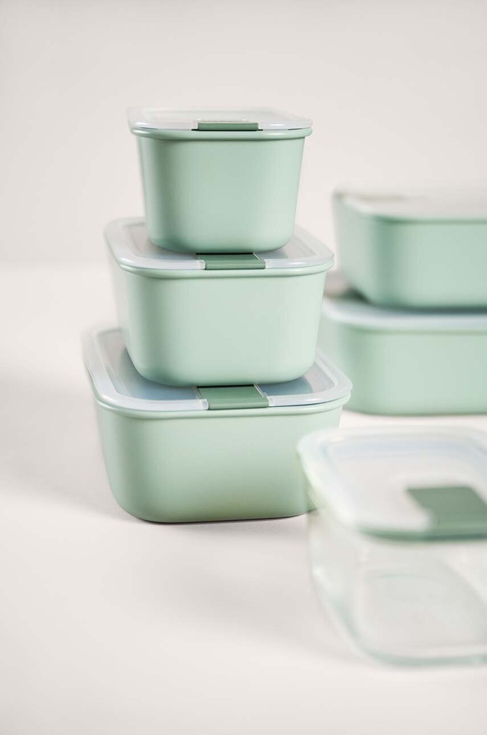 Container cu mancare EasyClip 1 L Mepal 106166094700 verde