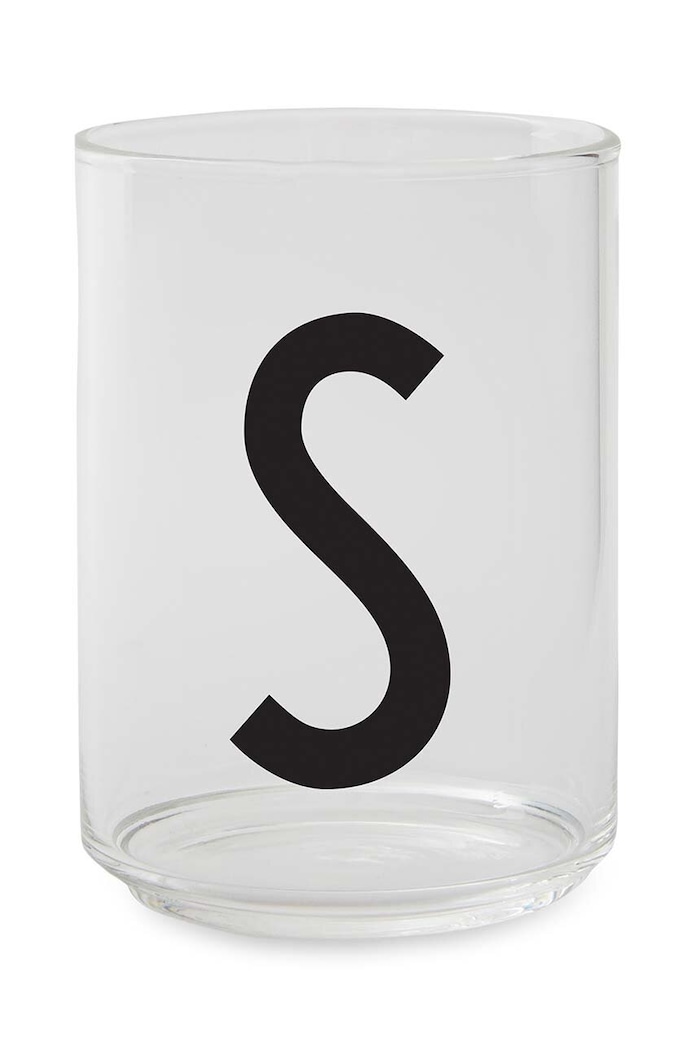 Sklenka Design Letters Personal Drinking Glass 350 ml průhledná 10205000S