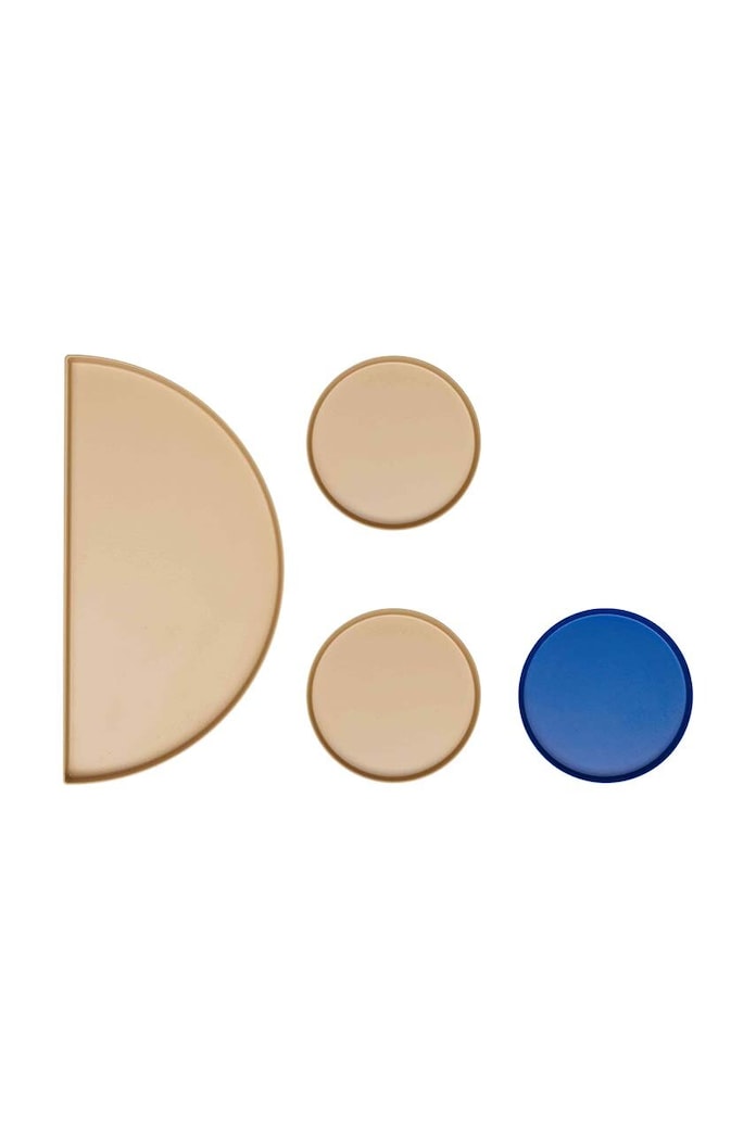 Design Letters Set de tavi Treasure Trays 4-pack multicolor 10101701BEIGCOBAL
