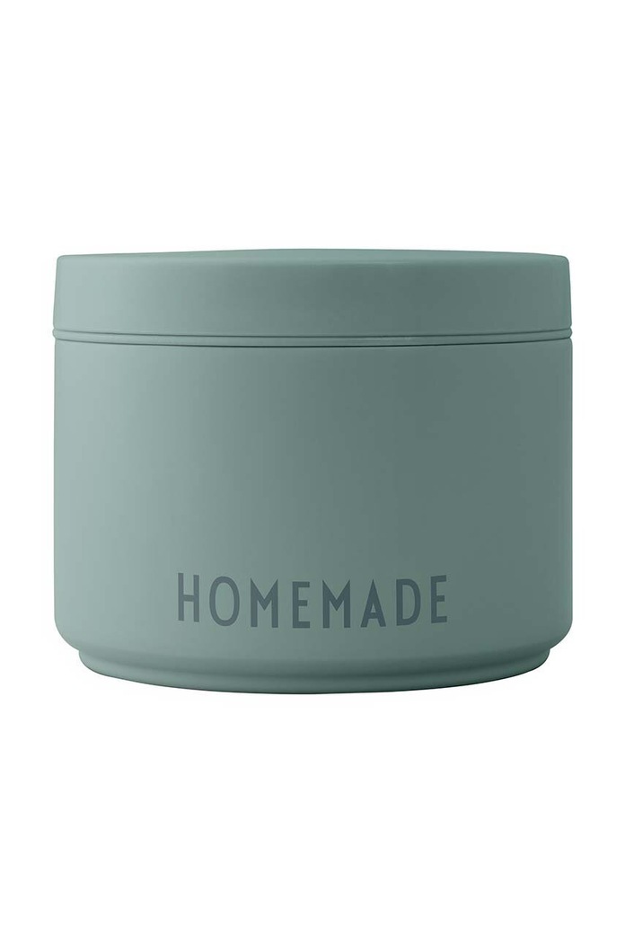 Design Letters lunchbox Thermo Lunch Box Small verde 30101005DGHOMEMADE