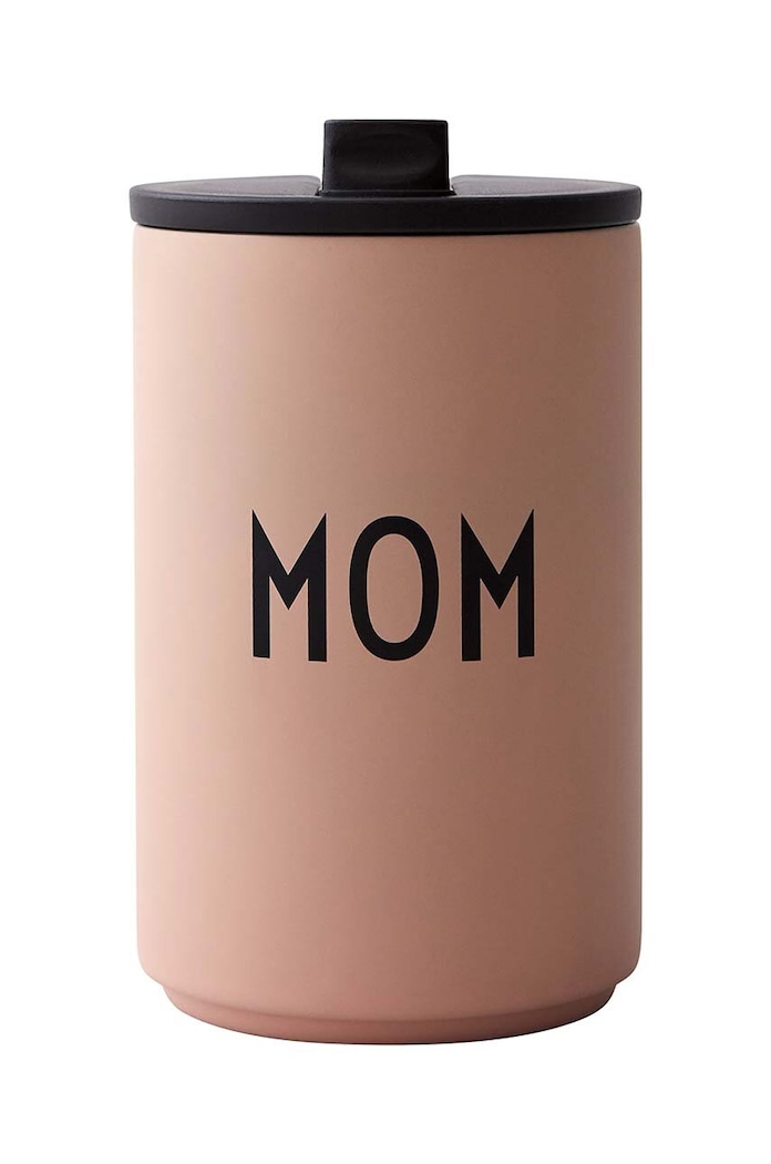 Design Letters Cană termică Thermo/Insulated Cup 350 ml bej 30101003NUDEMOM