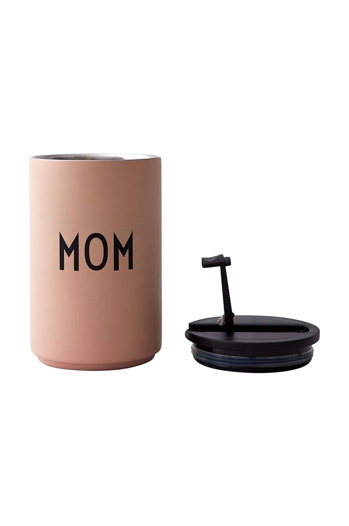 Design Letters Cană termică Thermo/Insulated Cup 350 ml 30101003NUDEMOM bej AA00
