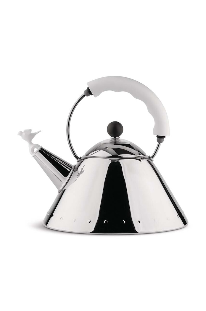 Rýchlovarná kanvica Alessi 9093 sivá 9093.W