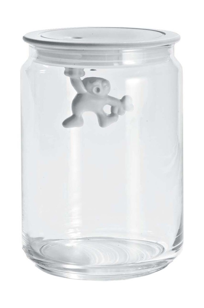 Кутия с капак Alessi Gianni Achromatics 900 ml бял AMDR05.W