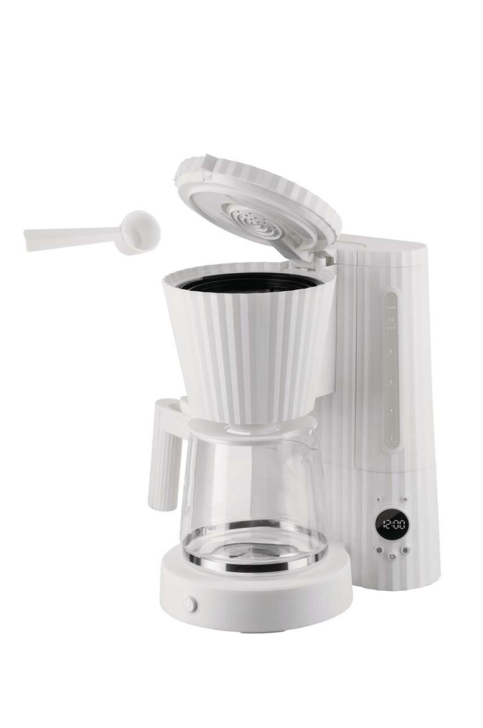 Aparat za kavo s filtrom Alessi Plisse 1,5 L MDL14.W bela AA00
