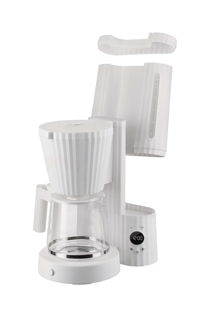 Kuhinja in bar Aparat za kavo s filtrom Alessi Plisse 1,5 L MDL14.W bela
